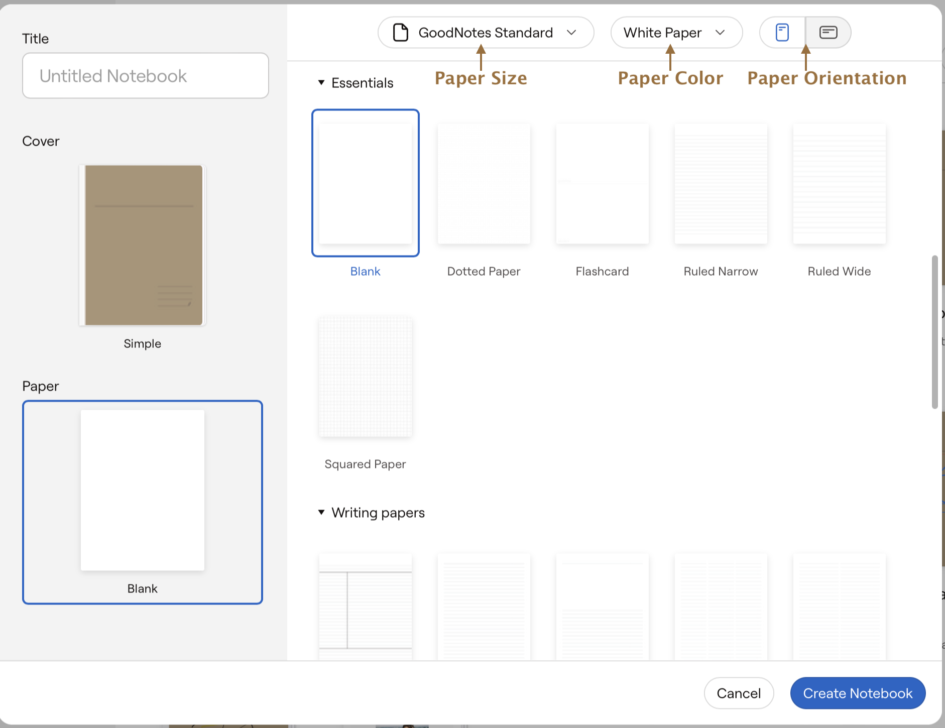 管理笔记本 – Goodnotes Support