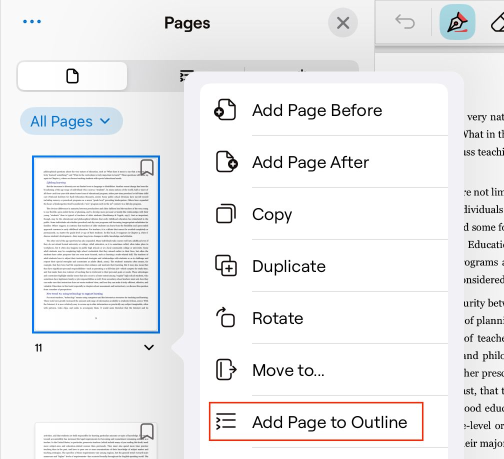 创建一个大纲– Goodnotes Support