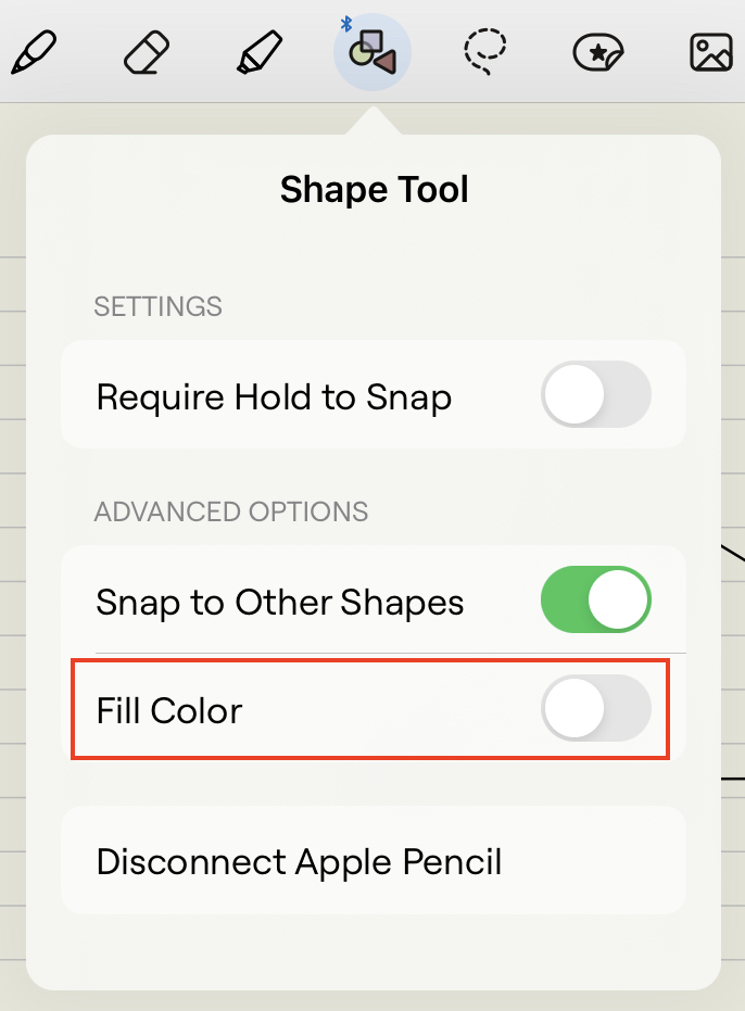 Draw perfect lines, curves, and shapes Goodnotes Support