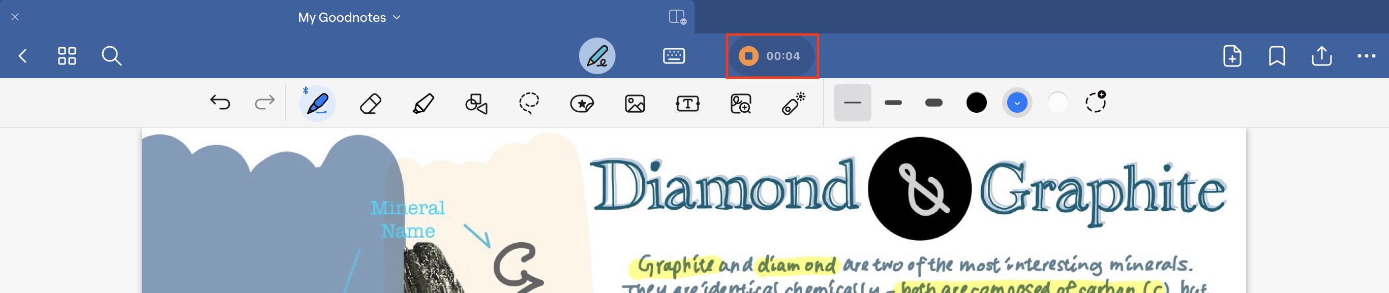 Add Audio Recordings to your Notebooks Goodnotes Support